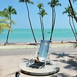 Edf Casabela - Apartamento Beira Mar Com 2 Quartos Sendo 1 Suite Com Vista Para As Piscinais Naturais Com Ar Condicionado Em Todos Os Quartos E Na Sala - 1 Vaga De Garagem